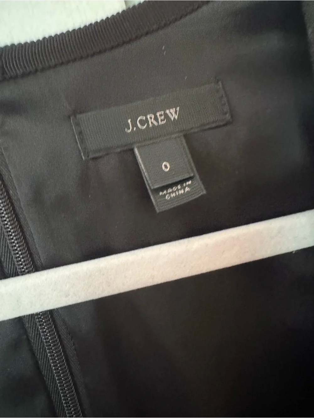 Black Sheath Dress J. Crew